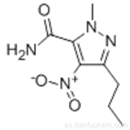 1-Metil-4-nitro-3-propil- (1H) -pirazol-5-carboxamida CAS 139756-01-7